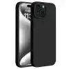 TCX Apple İphone 15 Kılıf First Silikon - Siyah