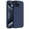 TCX Apple İphone 15 Plus Kılıf First Silikon - Lacivert
