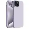 TCX Apple İphone 15 Plus Kılıf First Silikon - Lila