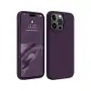 TCX Apple İphone 15 Pro Max Kılıf First Silikon - Mürdüm