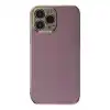 TCX Apple İphone 15 Pro Max Kılıf Volet Silikon - Mor