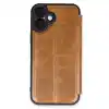 TCX Apple İphone 16 Plus Kılıf Flip Cover - Taba