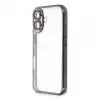 TCX Apple İphone 16 Plus Kılıf Razer Lensli Silikon - Mor