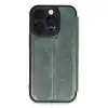 TCX Apple İphone 16 Pro Kılıf Flip Cover - Koyu Yeşil