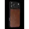 TCX Apple İphone 17 Pro Aras Deri Kapak - Taba