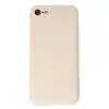 TCX Apple İphone 7 Kılıf First Silikon - Krem