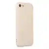 TCX Apple İphone 7 Kılıf First Silikon - Krem