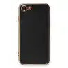 TCX Apple İphone 7 Kılıf Volet Silikon - Siyah