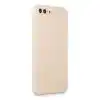 TCX Apple İphone 7 Plus Kılıf First Silikon - Krem