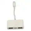 TCX Apr23 Iphone Otg 3in1 - Beyaz