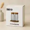 TCX Bambu Kapaklı Cam Baharatlık