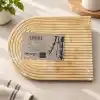 TCX Bambu Oval Çizgili Sunumluk