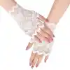 TCX Beyaz Dantel Parmaksız Kısa Eldiven