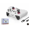 TCX Bluetooth Gamepad Pc Ios Android Switch Ps3 Ps4 Uyumlu Rgb - Beyaz ND505W