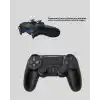 TCX Bluetooth Kablosuz Ps4 Gamepad Çift Motorlu Siyah Controller