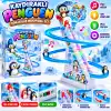 TCX DMN2021-4 KAYDIRAKLI DÖN-DOLAŞ MERDİVENLİ PENGUEN SETİ