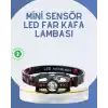 TCX El Sensörlü Led Far Suya Dayanıklı Şarjlı Kafa Lambası