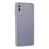 TCX  Galaxy A02 Kılıf  Silikon Kapak - Mor