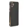 TCX  Galaxy A04 Kılıf  Silikon - Siyah