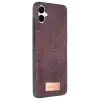 TCX   Galaxy A06  Simli Kapak - Derin Mor