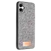 TCX   Galaxy A06  Simli Kapak - Gümüş