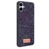 TCX   Galaxy A07 4G  Simli Kapak - Derin Mor