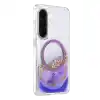 TCX   Galaxy A56  Simli Magsafe Kapak - Mor