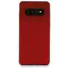TCX  Galaxy S10 Plus Kılıf First Silikon - Bordo