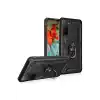 TCX  Galaxy S21 Plus Kılıf Sofya Yüzüklü Silikon Kapak - Siyah