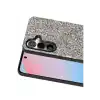TCX   Galaxy S24 FE  Simli Kapak - Gümüş
