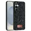 TCX   Galaxy S25 Plus  Simli Kapak - Siyah