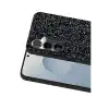 TCX   Galaxy S25 Plus  Simli Kapak - Siyah