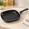 TCX Granit Kaplamalı Tek Saplı Grill Tava