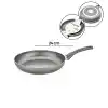 TCX Granit Tava 24 cm Tek Saplı