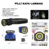 TCX Güçlü Pilli Kafa Lambası Wt-607