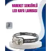 TCX Hareket Sensörlü Led Far 45 Derece Ayarlı Şarj Edilebilir