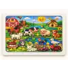 TCX Hayvan Çiftliği - 24 Parça Ahşap Puzzle