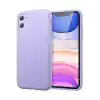 TCX  iPhone 11 Kılıf First Silikon - Lila