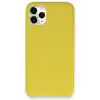 TCX  iPhone 11 Pro Kılıf  Silikon - Sarı