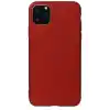 TCX  iPhone 11 Pro Max Kılıf First Silikon - Bordo