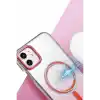 TCX  iPhone 12 Glossy Magsafe Kapak - Mor
