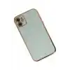 TCX  iPhone 12 Kılıf  Silikon - Açık Yeşil