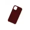 TCX  iPhone 12 Kılıf  Silikon - Bordo