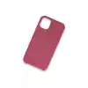 TCX  iPhone 12 Kılıf  Silikon - Fuşya