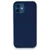 TCX  iPhone 12 Kılıf  Silikon - Lacivert