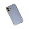 TCX  iPhone 12 Kılıf  Silikon - Mavi
