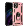 TCX  iPhone 12 Kılıf Sofya Yüzüklü Silikon Kapak - Rose