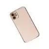 TCX İphone 12 Kılıf Volet Silikon - Pembe