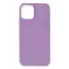 TCX  iPhone 12 Mini Kılıf First Silikon - Lila