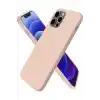 TCX  iPhone 12 Pro Kılıf First Silikon - Pudra
